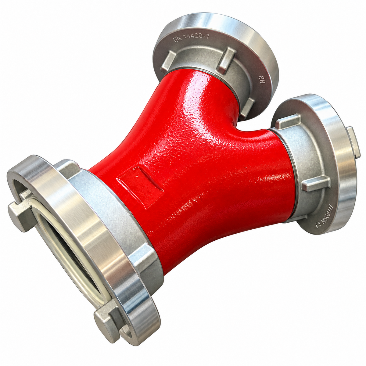 STORZ Gabelstück (Hosenstück) aus Aluminium